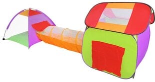 Bērnu telšu māja ar bumbiņām Malatec, dažādu krāsa, 175 x 45 cm cena un informācija | Bērnu rotaļu laukumi, mājiņas | 220.lv