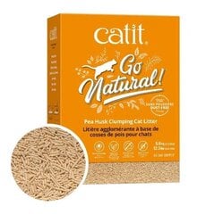 Granulu pakaiši Catit Go Natural!, 2x2,8 kg cena un informācija | Kaķu smiltis, pakaiši | 220.lv
