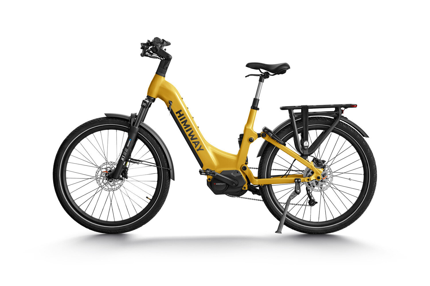 Elektriskais velosipēds Himiway A7 Pro, 27,5", dzeltens cena un informācija | Elektrovelosipēdi | 220.lv