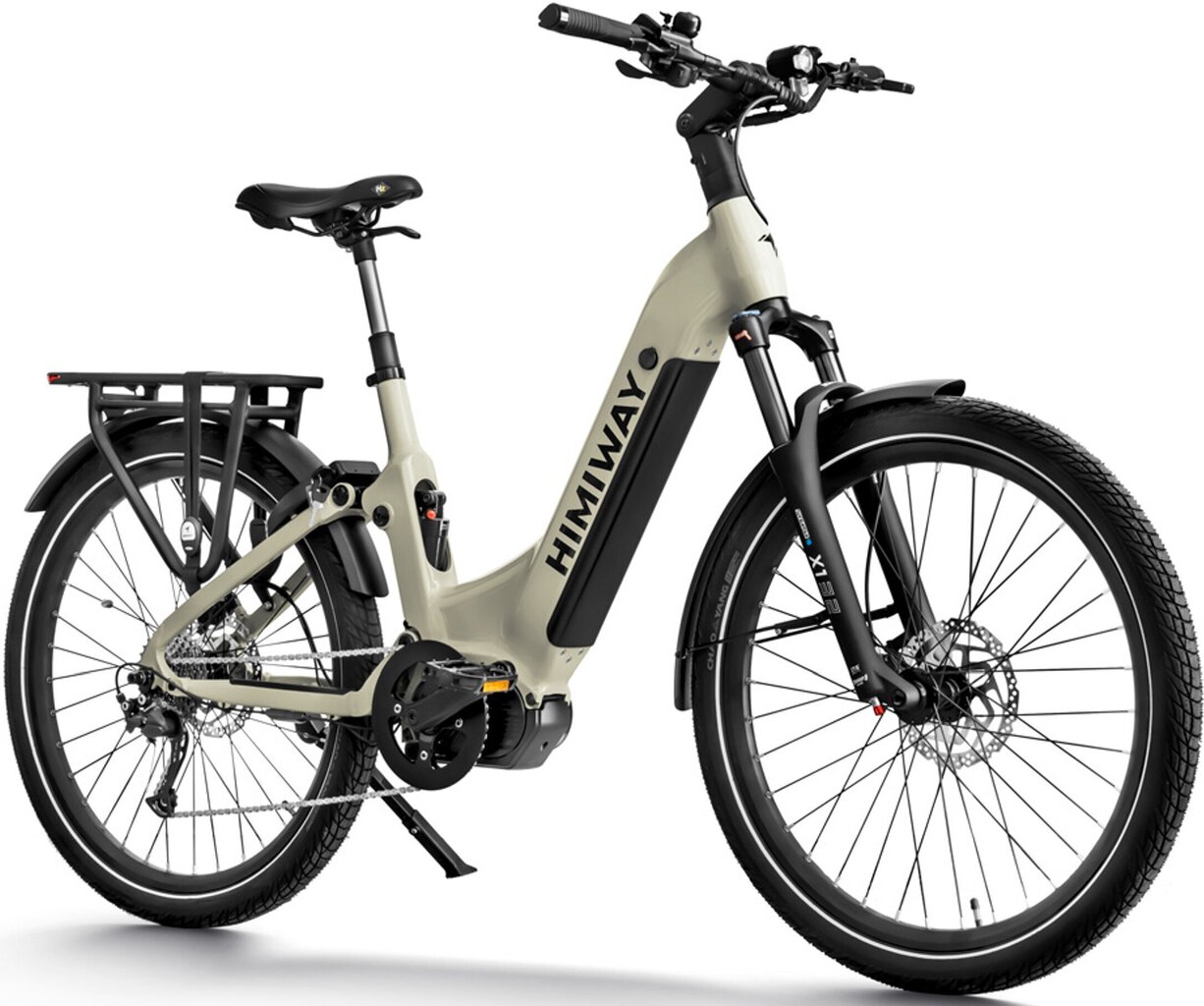 Elektriskais velosipēds Himiway A7 Pro, 27,5", bēša cena un informācija | Elektrovelosipēdi | 220.lv