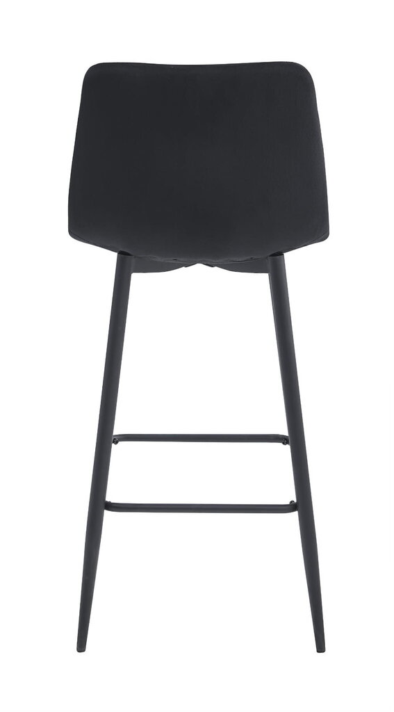 3 krēslu komplekts Leobert Arceto, melns cena un informācija | Virtuves un ēdamistabas krēsli | 220.lv