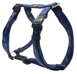 Krūšu siksna Rogz Everest XL, 25mm/60-100cm, zils cena un informācija | Apkakles, siksnas suņiem | 220.lv