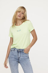 T-krekls sievietēm Lee Cooper Arari MC S316, zaļš цена и информация | Женские футболки | 220.lv