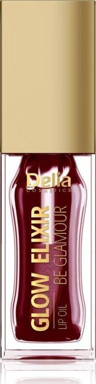 Lūpu eļļa Delia Be Glamour Glow Elixir Lip Oil 03 Sensual, 8 ml cena un informācija | Lūpu krāsas, balzāmi, spīdumi, vazelīns | 220.lv