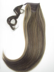 Наращивание волос «Конский хвост» (переключатель) Наращивание волос с оборкой вокруг хвоста скрывает захват в нашем потрясающем карамельно-коричневом с медово-русым мелированием Для женщин от Vanessa Grey P172-8H24B цена и информация | Аксессуары для волос | 220.lv