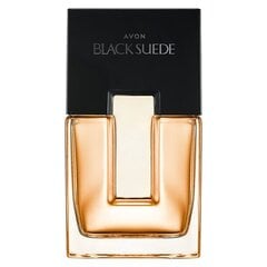 Avon Black Suede tualetes ūdens ar austrumu-koksnes aromātu, 75ml cena un informācija | Vīriešu smaržas | 220.lv