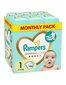 Autiņbiksītes Pampers Premium Care, 1 Izmērs, 2-5 kg, 156gab. цена и информация | Autiņbiksītes | 220.lv