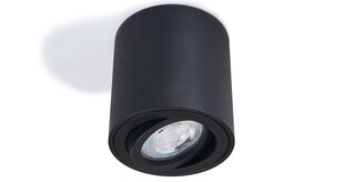 Накладной галогенный светильник Circular LED Cubo, черный матовый цена и информация | Потолочные светильники | 220.lv