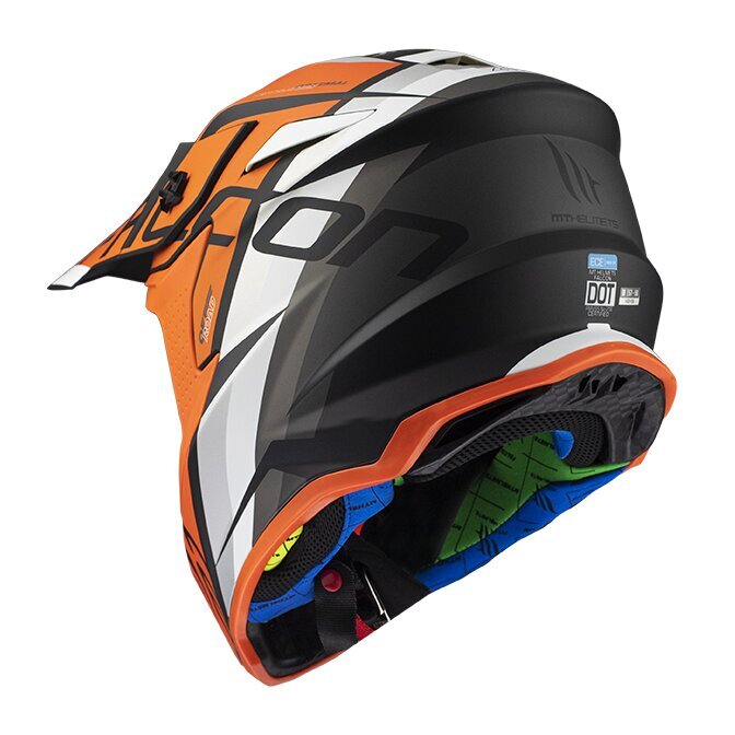 Moto ķivere MT Helmets Falcon THR B4, oranžs цена и информация | Moto ķiveres | 220.lv