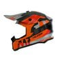 Moto ķivere MT Helmets Falcon Arya A4, oranžs cena un informācija | Moto ķiveres | 220.lv