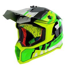Moto ķivere MT Helmets Falcon Arya A3 M, zaļš cena un informācija | Moto ķiveres | 220.lv