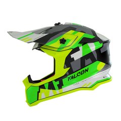 Moto ķivere MT Helmets Falcon Arya A3 M, zaļš cena un informācija | Moto ķiveres | 220.lv