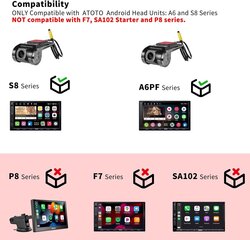 ATOTO AC-44P2 1080P USB-видеорегистратор цена и информация | Видеорегистраторы | 220.lv