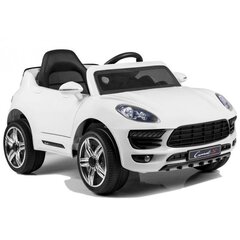 Vienvietīgs bērnu elektroauto Lean Cars Coronet S White cena un informācija | Bērnu elektroauto | 220.lv