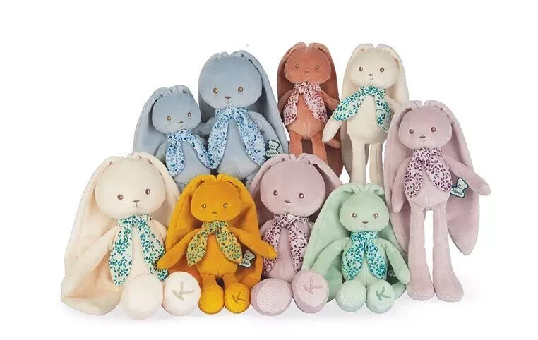 Kaloo Cuddly Rabbit Cream 25 cm kastītē, Lapinoo kolekcija cena un informācija | Mīkstās (plīša) rotaļlietas | 220.lv