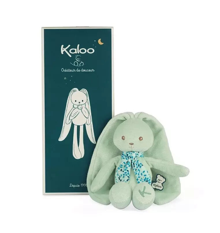 Kaloo Cuddly Rabbit Cream 25 cm kastītē, Lapinoo kolekcija цена и информация | Mīkstās (plīša) rotaļlietas | 220.lv