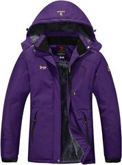 Женская водонепроницаемая теплая куртка Ysento, фиолетовая  цена и информация | Женские куртки | 220.lv