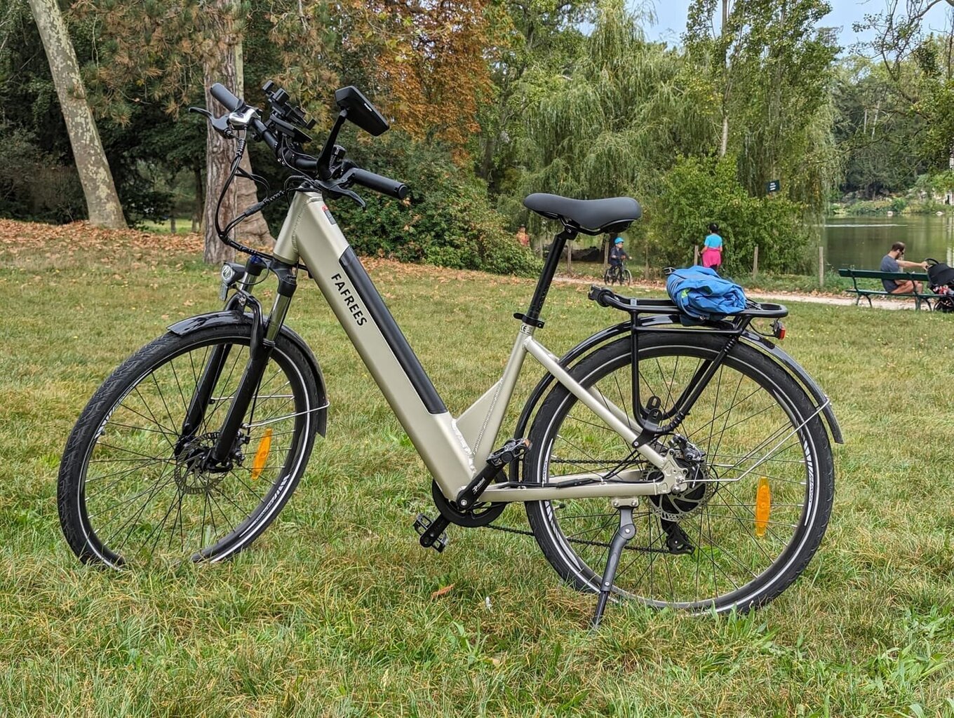 Elektriskais velosipēds Fafrees F26 Pro, 26", zelta krāsā cena un informācija | Elektrovelosipēdi | 220.lv