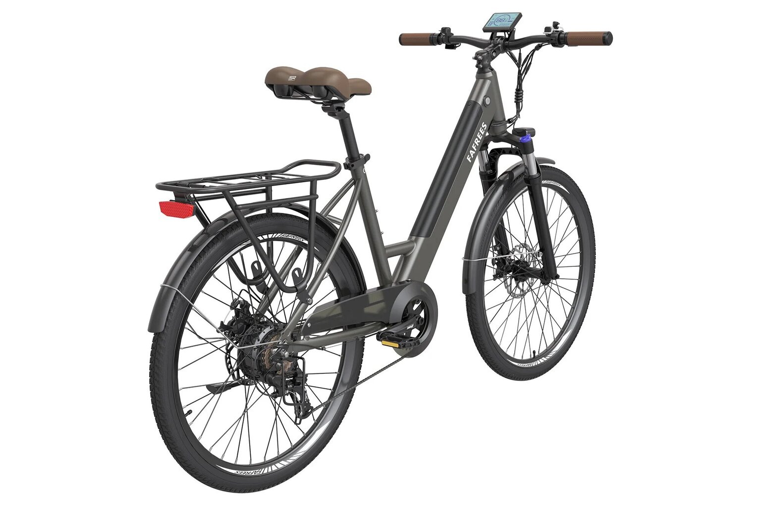 Elektriskais velosipēds Fafrees F26 Pro, 26", pelēks цена и информация | Elektrovelosipēdi | 220.lv