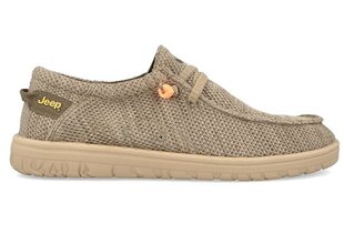 Кроссовки Jeep Samoa Wallabee knit _хаки_песочный цена и информация | Кроссовки мужские | 220.lv