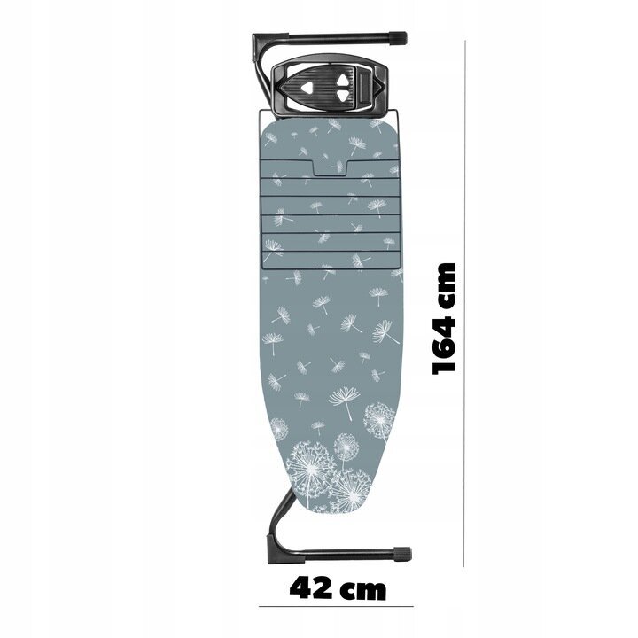 Kadax gludināmais dēlis, 120x42 cm cena un informācija | Veļas gludināšana | 220.lv