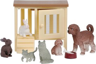 Lundby's dzīvnieki 608075, 9 daļas cena un informācija | Rotaļlietas meitenēm | 220.lv