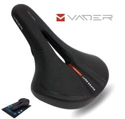 Седло велосипедное Vader MTB, 250x160 мм цена и информация | Седла для велосипедов и чехлы на сиденья | 220.lv