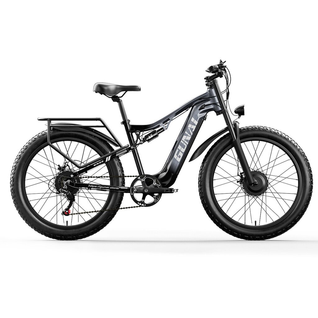 Elektriskais velosipēds Gunai GN68, 26", melns cena un informācija | Elektrovelosipēdi | 220.lv