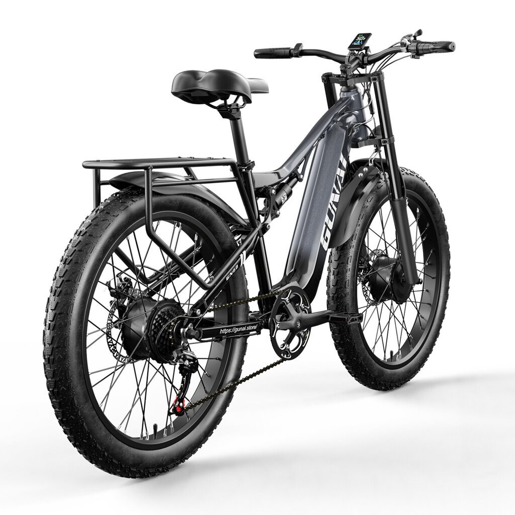 Elektriskais velosipēds Gunai GN68, 26", melns cena un informācija | Elektrovelosipēdi | 220.lv