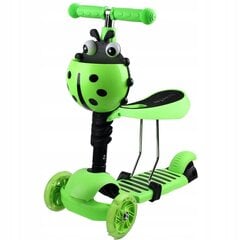 Trīsriteņu skrejritenis Kids Concept LP118, zaļš cena un informācija | Skrejriteņi | 220.lv
