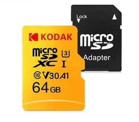 Kodak 64gb цена и информация | Карты памяти для фотоаппаратов | 220.lv