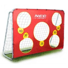 Futbola vārti Neo-Sport, 215x153x76 cm цена и информация | Футбольные ворота и сетки | 220.lv