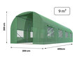 Dārza siltumnīca Plonos 2x4,5 m cena un informācija | Siltumnīcas | 220.lv