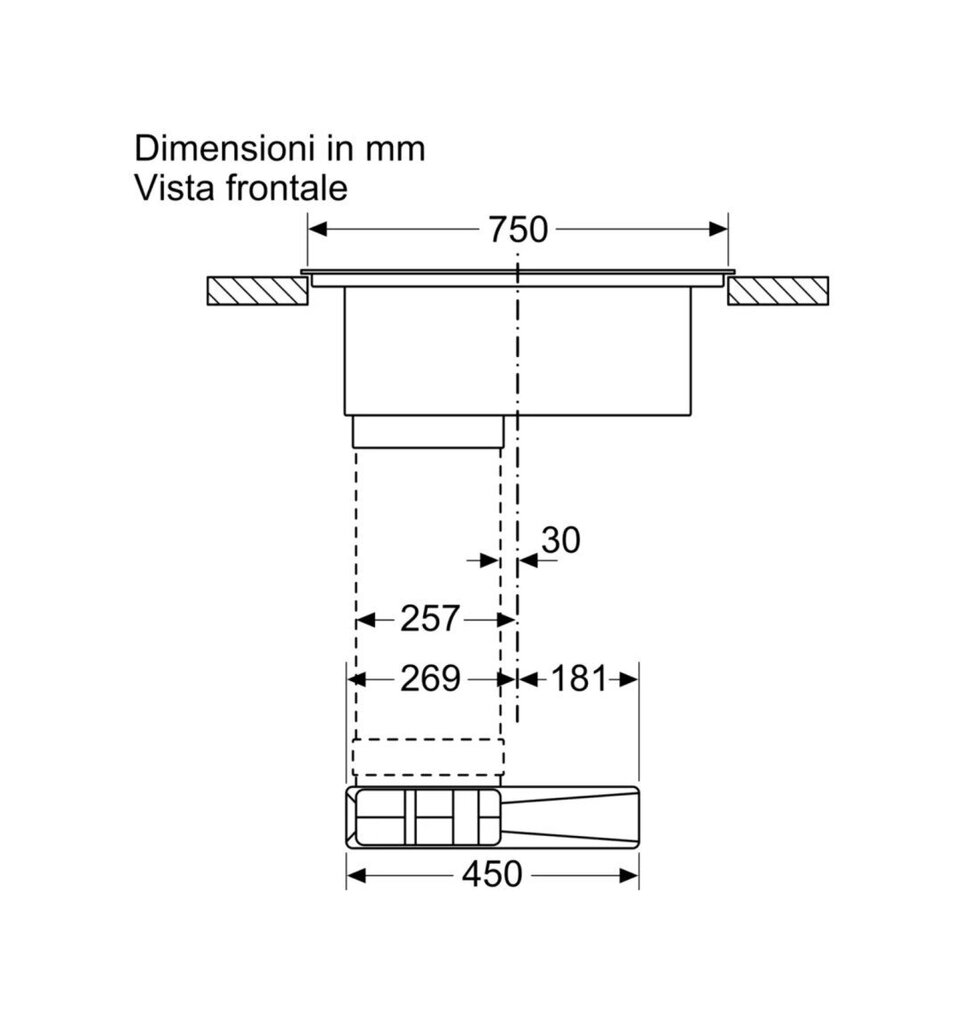 Bosch PXX875D57E cena un informācija | Plīts virsmas | 220.lv