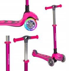 Trīsriteņu skrejritenis Scootero LP161, rozā cena un informācija | Skrejriteņi | 220.lv