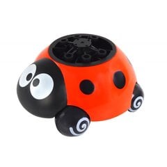 Ziepju burbuļu mašīna Ladybug Lean Toys cena un informācija | Ūdens, smilšu un pludmales rotaļlietas | 220.lv