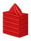 Vienkrāsainas galda salvetes, Electronics LV-589, sarkanā krāsā, 6 gb cena un informācija | Galdauti, salvetes | 220.lv