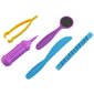 Rotaļlietu zobārsta komplekts Play-Doh Lean Toys, 12 d. cena un informācija | Attīstošās rotaļlietas | 220.lv