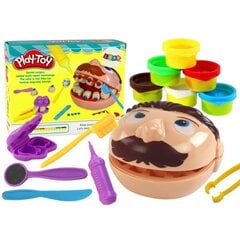 Rotaļlietu zobārsta komplekts Play-Doh Lean Toys, 12 d. цена и информация | Развивающие игрушки | 220.lv