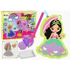 LeanToys Princeses atslēgu piekariņu kabatas pērlīšu komplekts цена и информация | Игрушки для девочек | 220.lv