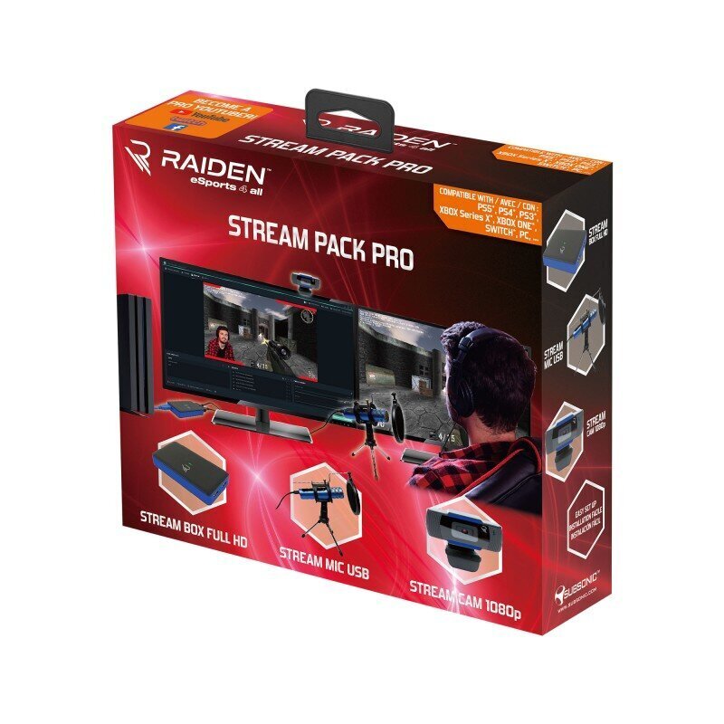 Subsonic Stream Pack Pro SA5591 цена и информация | Mikrofoni | 220.lv