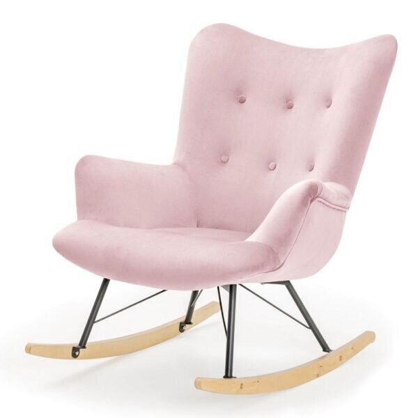 Šūpuļkrēsls Intromit Angel, rozā cena un informācija | Atpūtas krēsli | 220.lv