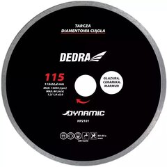 Dimanta disks Dedra 125/22,2mm cena un informācija | Rokas instrumenti | 220.lv