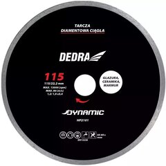 Dimanta disks Dedra 180/22,2mm Dynamic cena un informācija | Rokas instrumenti | 220.lv