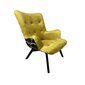 Krēsls Intromit Angel, dzeltens cena un informācija | Atpūtas krēsli | 220.lv
