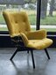 Krēsls Intromit Angel, dzeltens cena un informācija | Atpūtas krēsli | 220.lv