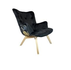 Krēsls Intromit Angel, melns цена и информация | Кресла в гостиную | 220.lv