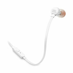 JBL Tune 160 Tune White цена и информация | Наушники с микрофоном Asus H1 Wireless Чёрный | 220.lv