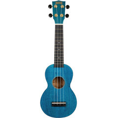 Soprāna ukulele Mahalo Slimline MS1-TBU cena un informācija | Ģitāras | 220.lv