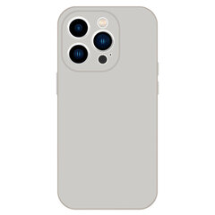 Чехол Tel Protect Silicone Premium для iPhone 15 Plus, титановый цена и информация | Чехлы для телефонов | 220.lv